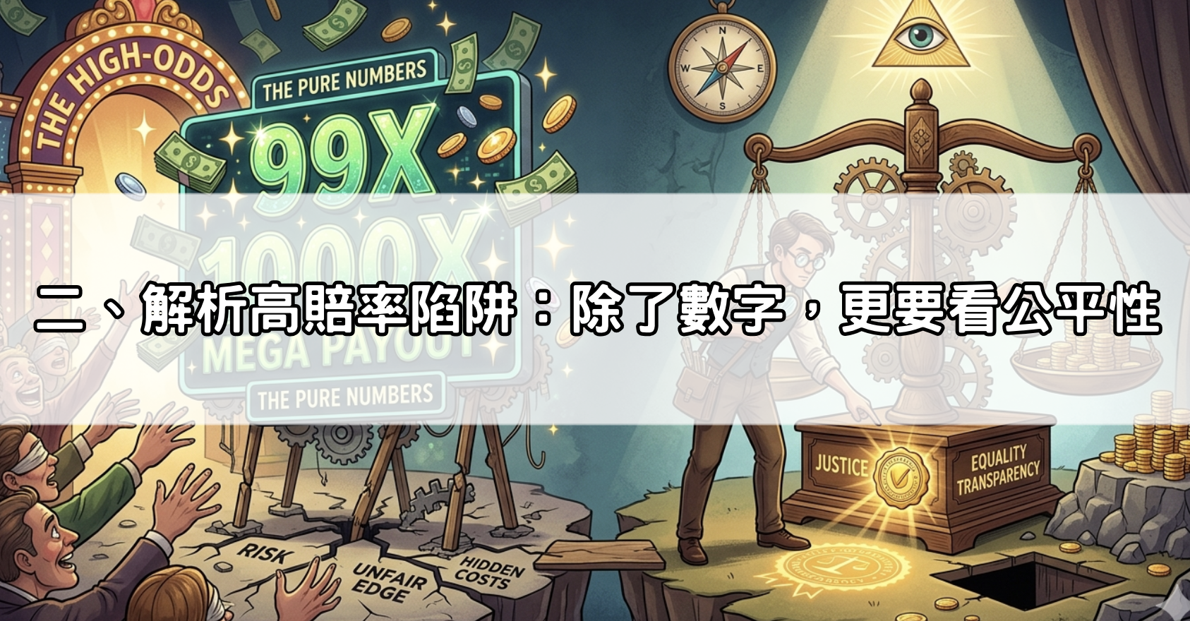 二、解析高賠率陷阱：除了數字，更要看公平性