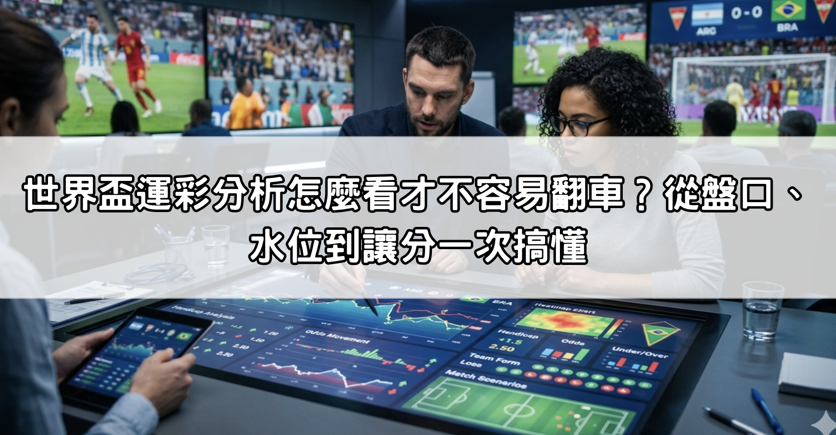 世界盃運彩分析怎麼看才不容易翻車?從盤口、水位到讓分一次搞懂